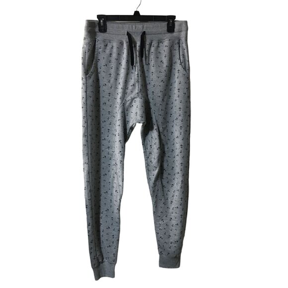 RUE 21 CARBON GRAY ANCHOR JOGGERS JUNIOR MENS SIZE XL - Picture 1 of 4